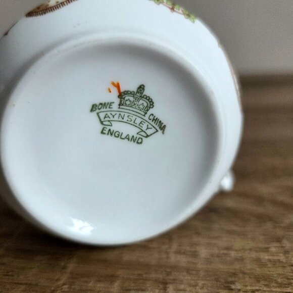 Vintage Aynsley Bone China England Cup. King George VI Queen Elizabeth 1939 - Picture 6 of 6